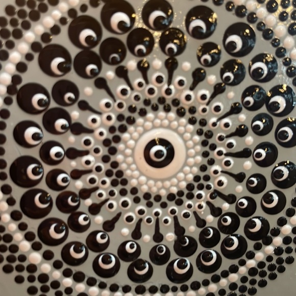 Enjoying my custom artwork, set of 4 coasters, repurposed, recycled, coasters - Picture 10 of 15